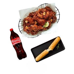 Sauce Garlic Chicken Combo + Cheeros + Coke 1.25L product image