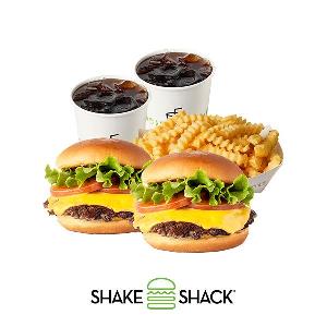 2 Shack Burgers + Fries + 2 Soda (S) product image