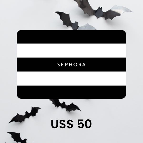 Sephora US$ 50 Gift Card Halloween Edition product image