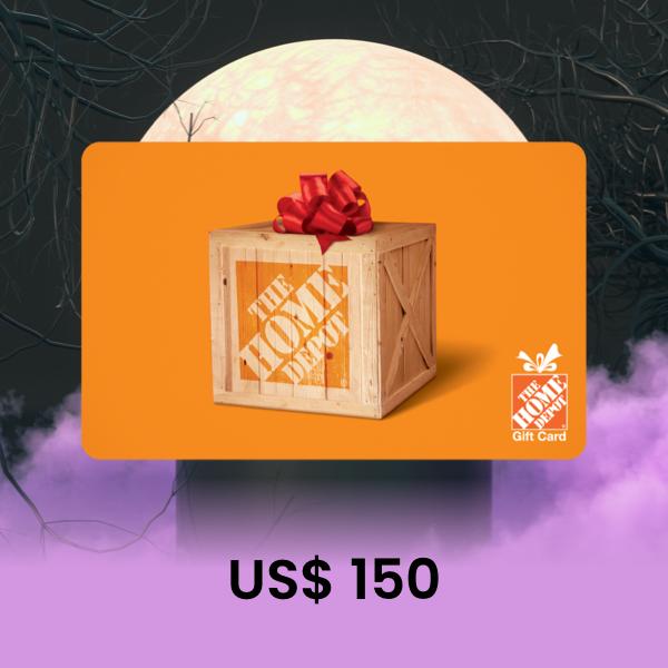 The Home Depot® US$ 150 Gift Card Halloween Edition product image