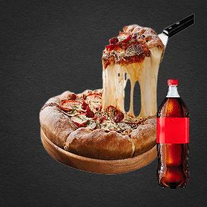 Real Chicago Original Pizza + Coke 1.25L product image