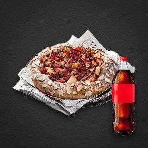 Real Chicago BBQ Pizza + Coke 1.25L product image