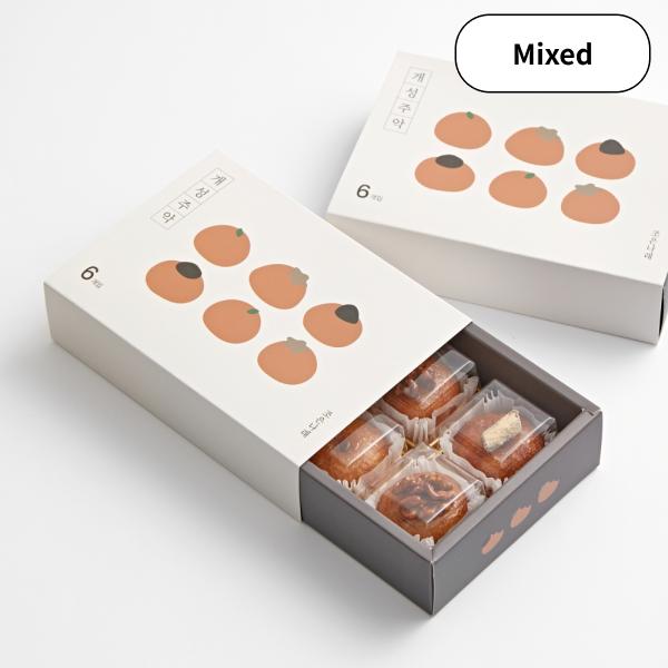 Korean Traditional Donut 6pcs Mixed Topping product image