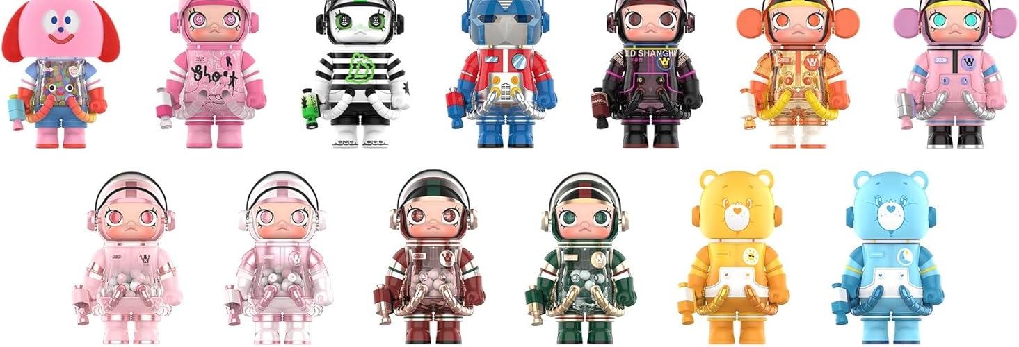 中国限定　ポップマート メガスペースモリー 100% peony Amazon.co.jp: ポップマート メガコレクション 100% スペース