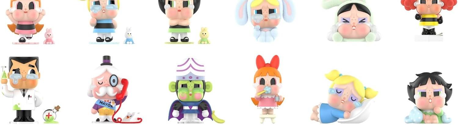 【最終値引き】未開封クライベイビー　パワーパフガールズフィギュア Amazon | POPMART CRYBABY × Powerpuff Girls シリーズ【1ピース