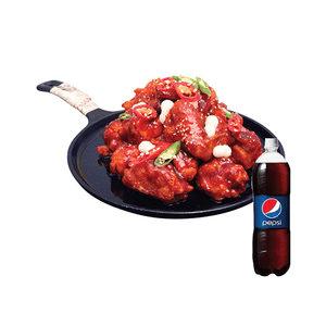 Hot Supreme Seasoned Chicken + Coke 1.25L product image